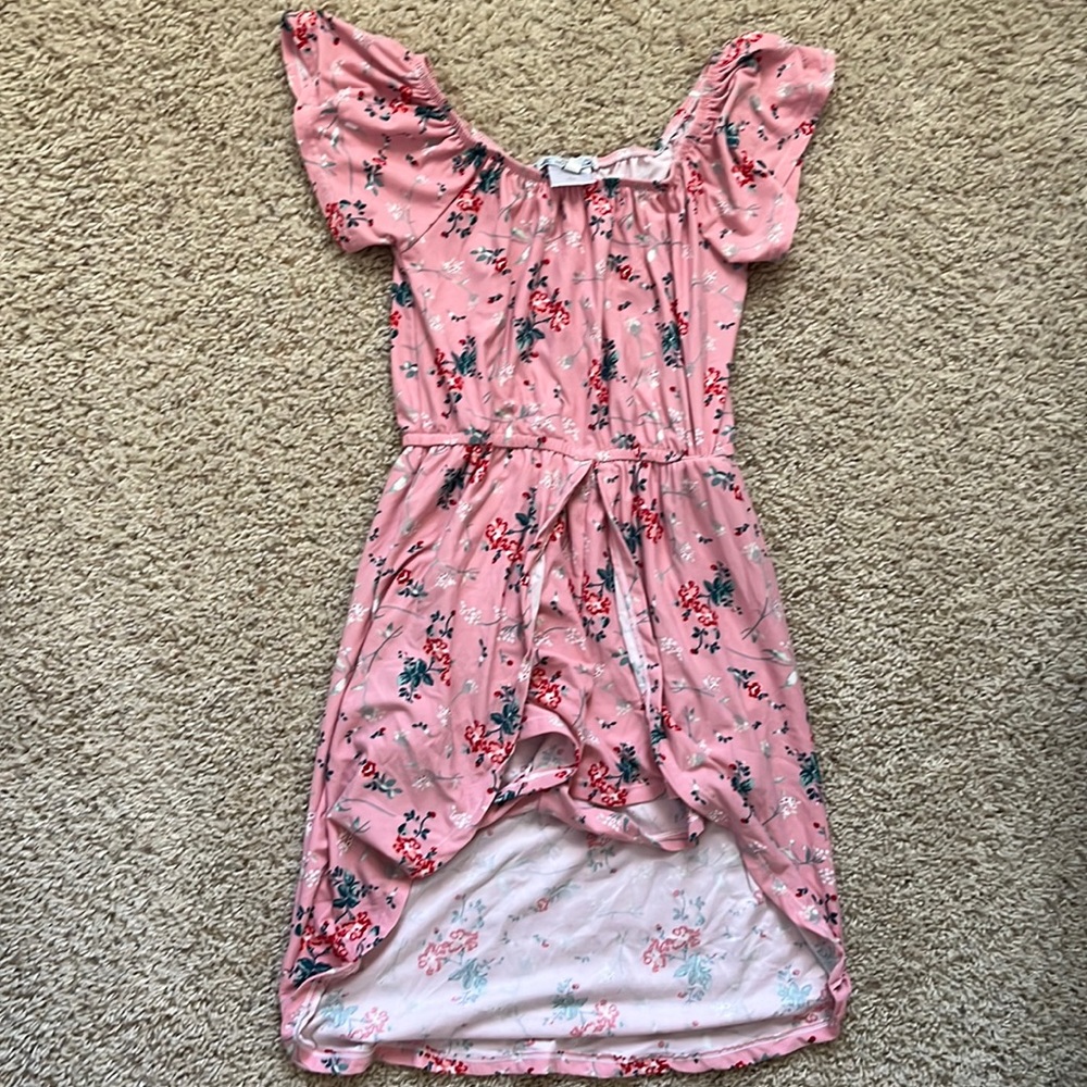 Girls Romper with a train